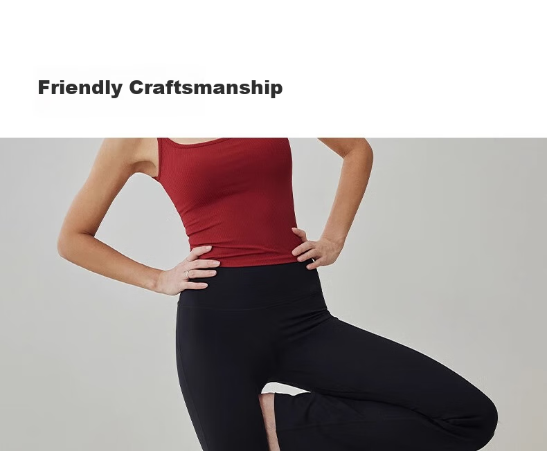 Gigt Yoga Pants for Women, Slightly Flared, Cool And Draping, Slimming, Nude-Like, Suitable for Outdoor Wear, Waist-Cinching, Butt-Lifting, Sports And Daily Fitness Pants 12