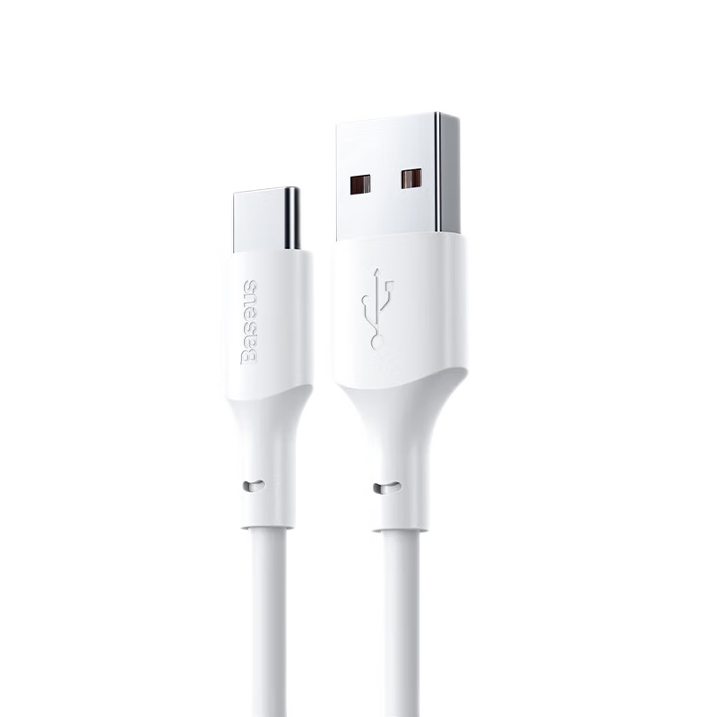 BASEUS Type-C Data Cable, 6A Super Fast Charging, 100W/88W/66W/40W, Compatible with Huawei, Honor, Xiaomi, Android Phones And Tablets, Charging for Pura80/Mate70/60, 1 Meter