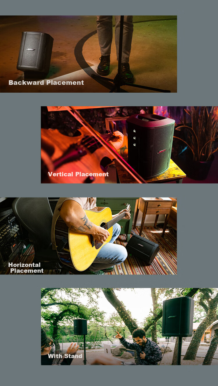 BOSE BOSE S1 Pro+ BOSE Multifunctional Portable Outdoor Wireless Bluetooth Speaker for Music, Karaoke, And Professional Audio 6