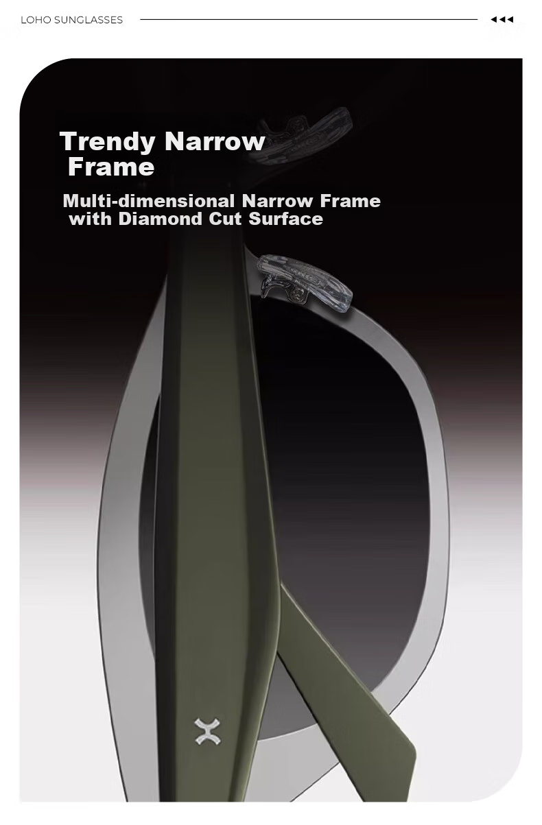 LOHO Sunglasses, 2025 New Cat-Eye High-End Color-Blocking Sunglasses, Full Lens Surface, High-Definition Sun Protection And Eye Protection Glasses for Women And Me 1