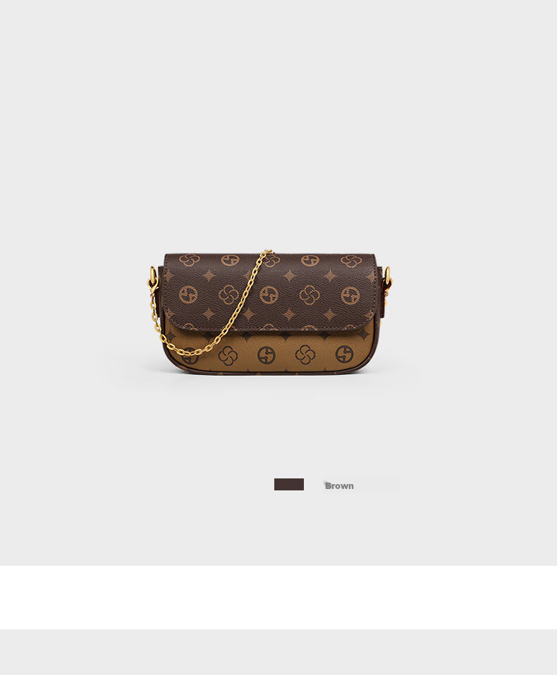 Aiqinghai Handbag, Women's Shoulder Bag, Crossbody Chain Small Square Bag, Light Luxury Birthday Mother's Day Gift, Practical Present for Mom 10