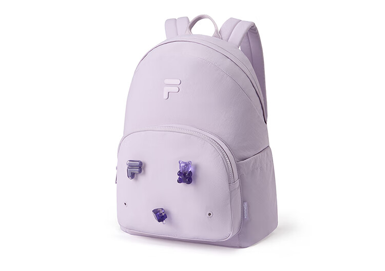 FILAFUSION FILA Trendy Women's Backpack Autumn Fun Double-Shoulder Laptop School Bag 20