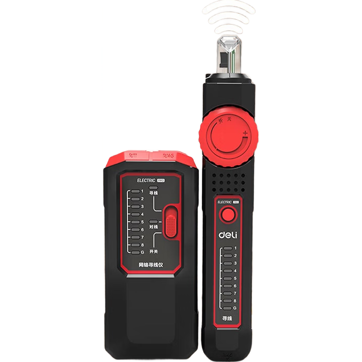 Deli Multifunctional Network Cable Tracker POE Network Tester Line Tracer Network Cable Tester