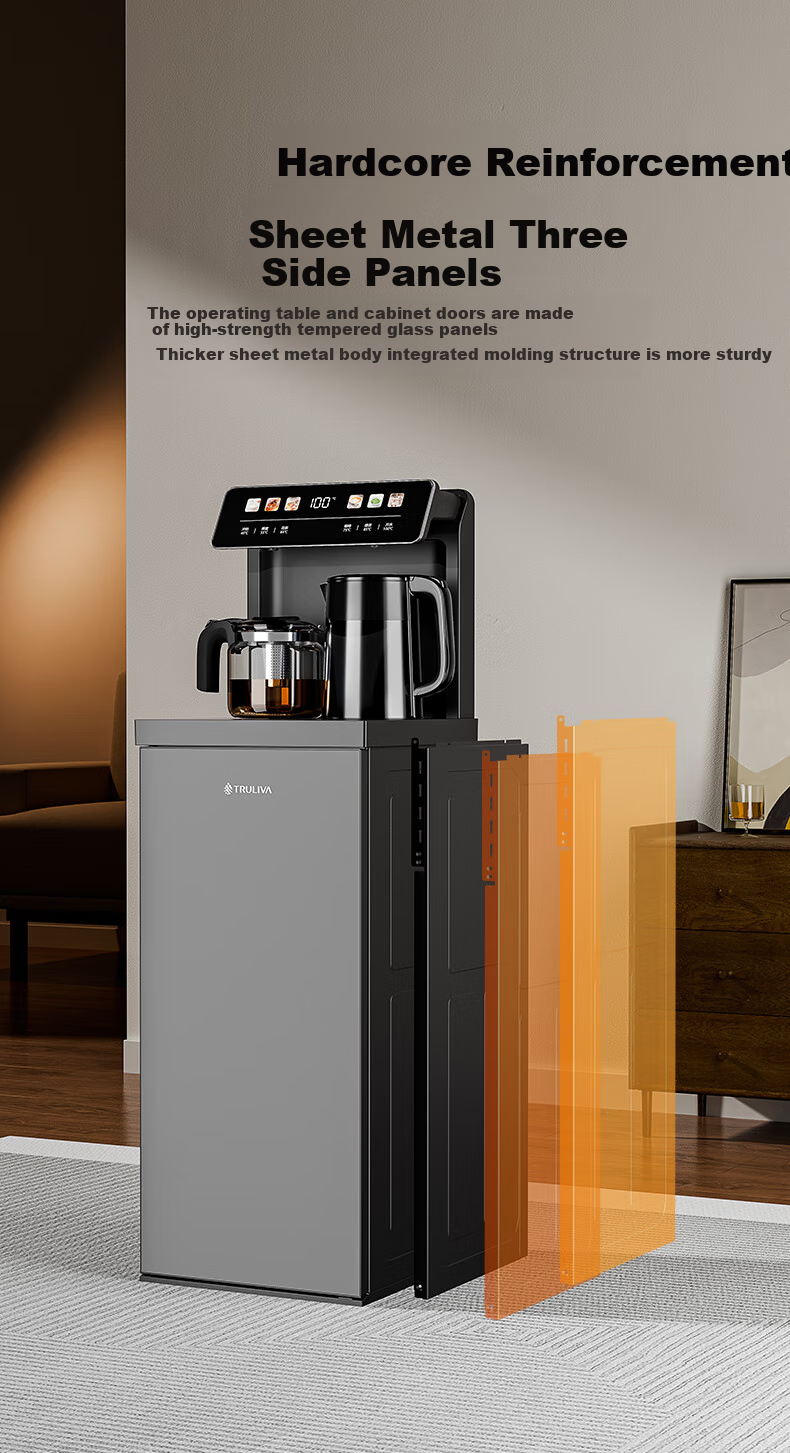 TRULIVA Tea Bar Machine, Home Multi-Functional Office Standing Water Dispenser, Bottom-Loading Water Tank, Fully Automatic Tea Bar Cabinet, High-End Living Room Use, Cooling And Heating Dual-Purpose, 2026 New Model 13