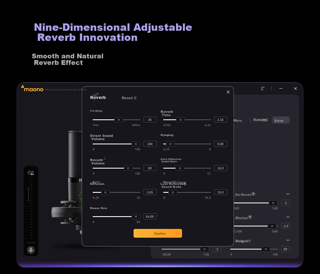 Maono Dynamic Microphone, Professional Live Streaming And Recording Speaker, Gaming Noise Reduction Computer Microphone, Host Voiceover Microphone, Built-In Sound Card, Shanke (PD300) Cantilever Model 12