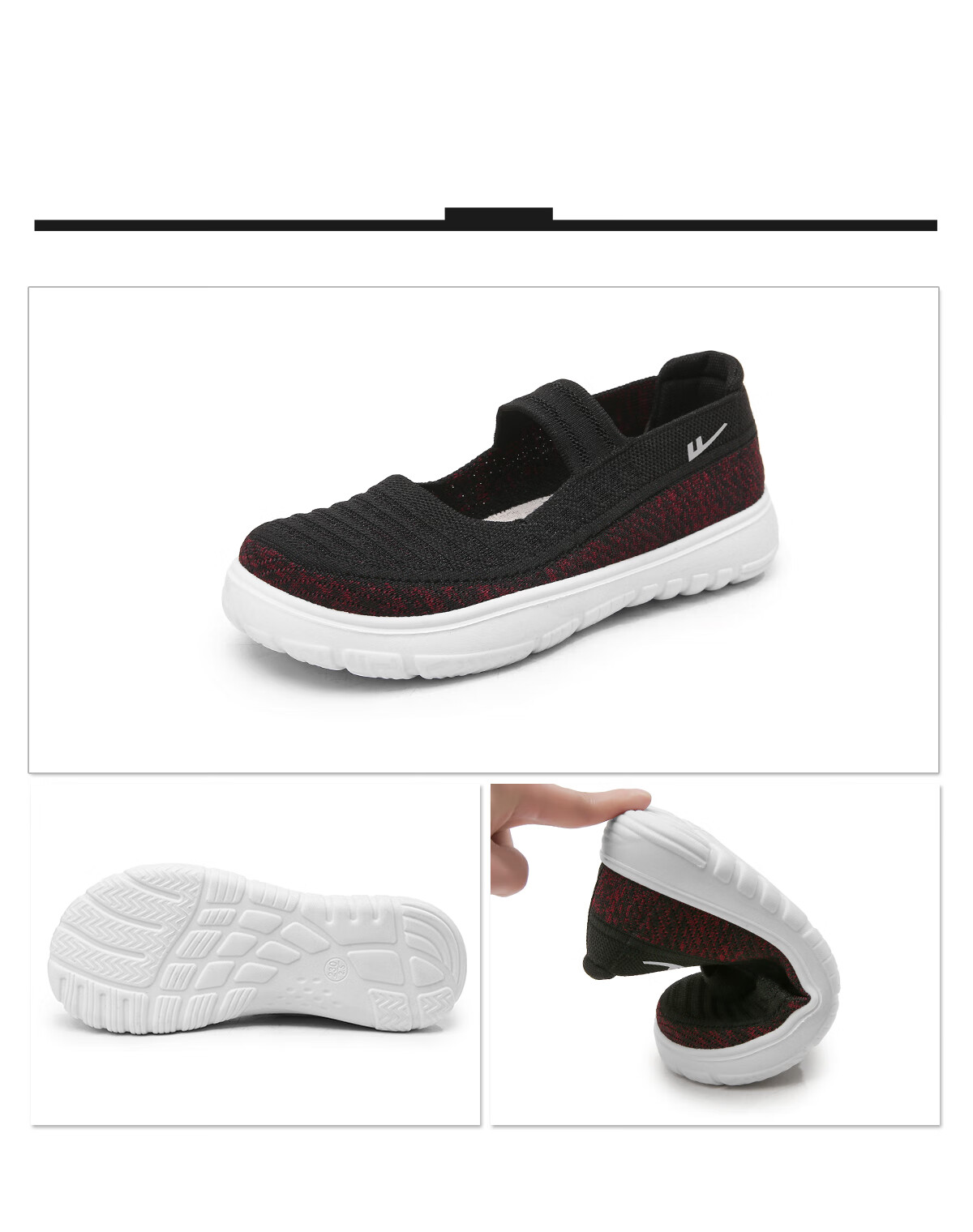 Warrior Authentic Old Beijing Cloth Shoes Grandma Non-Slip Soft Sole Middle-Aged Elderly Women 50-60 Years Old Mom Shoes 1737 Beige Size 36 19