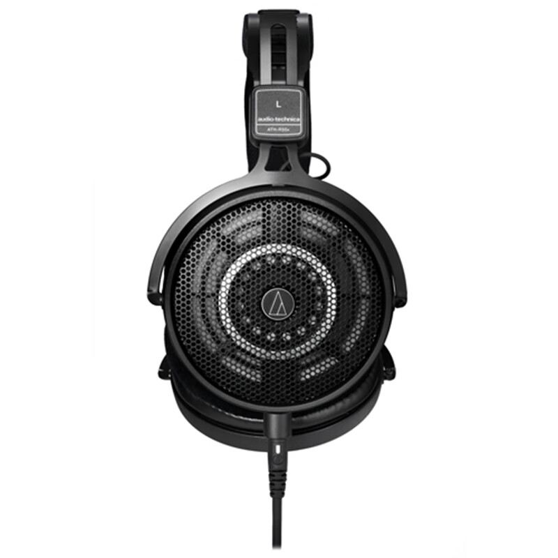 Профессиональные мониторные наушники Audio-Technica ATH-R50x, открытого типа, проводные, накладные, легкие, с комфортным оголовьем, богатым и чистым звучанием