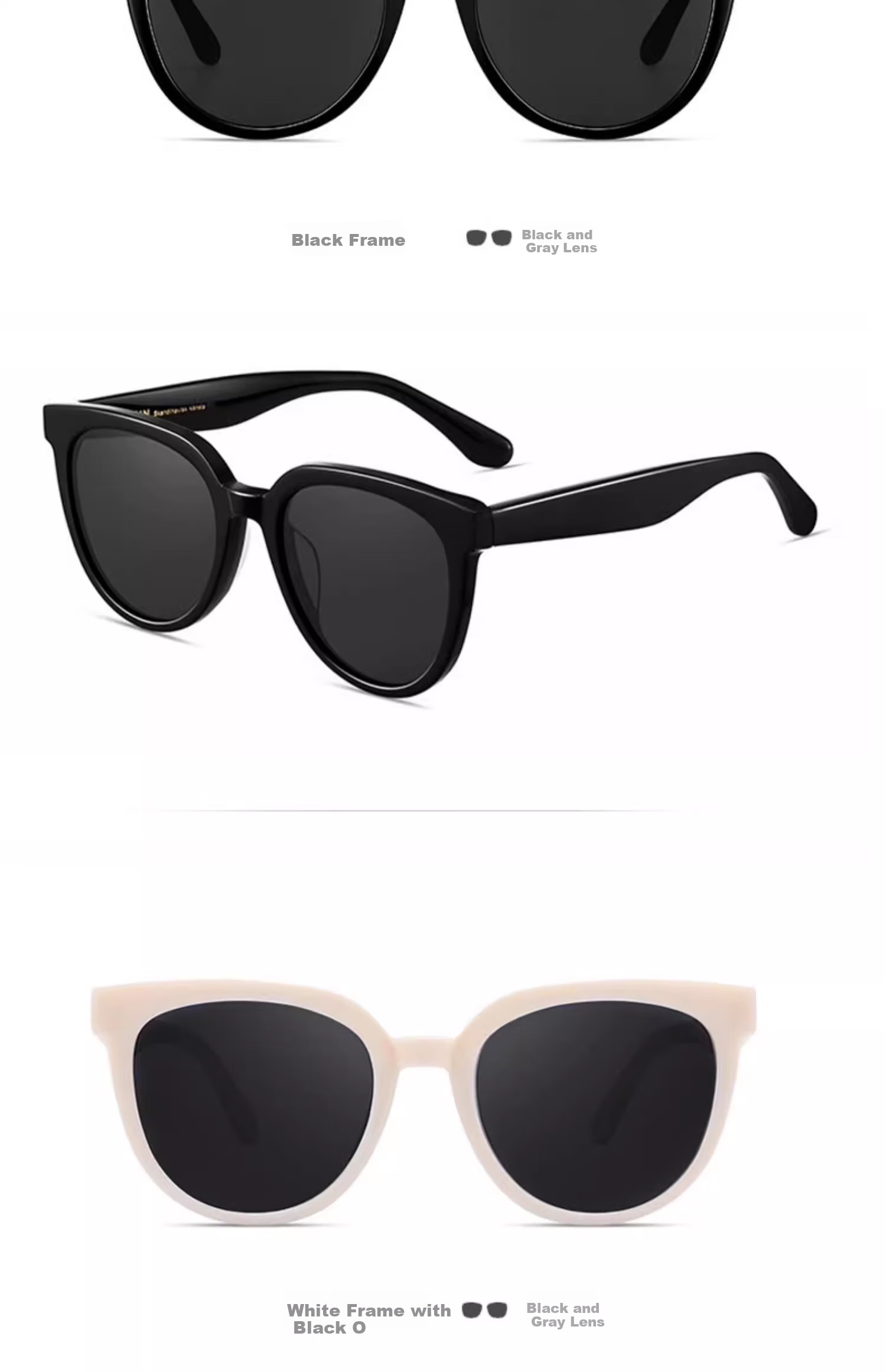 GOGOSOON New 2025 Sunglasses for Women, Liu Yifei's Style, UV Protection, Retro Round Frame, High-End Eyewear 12