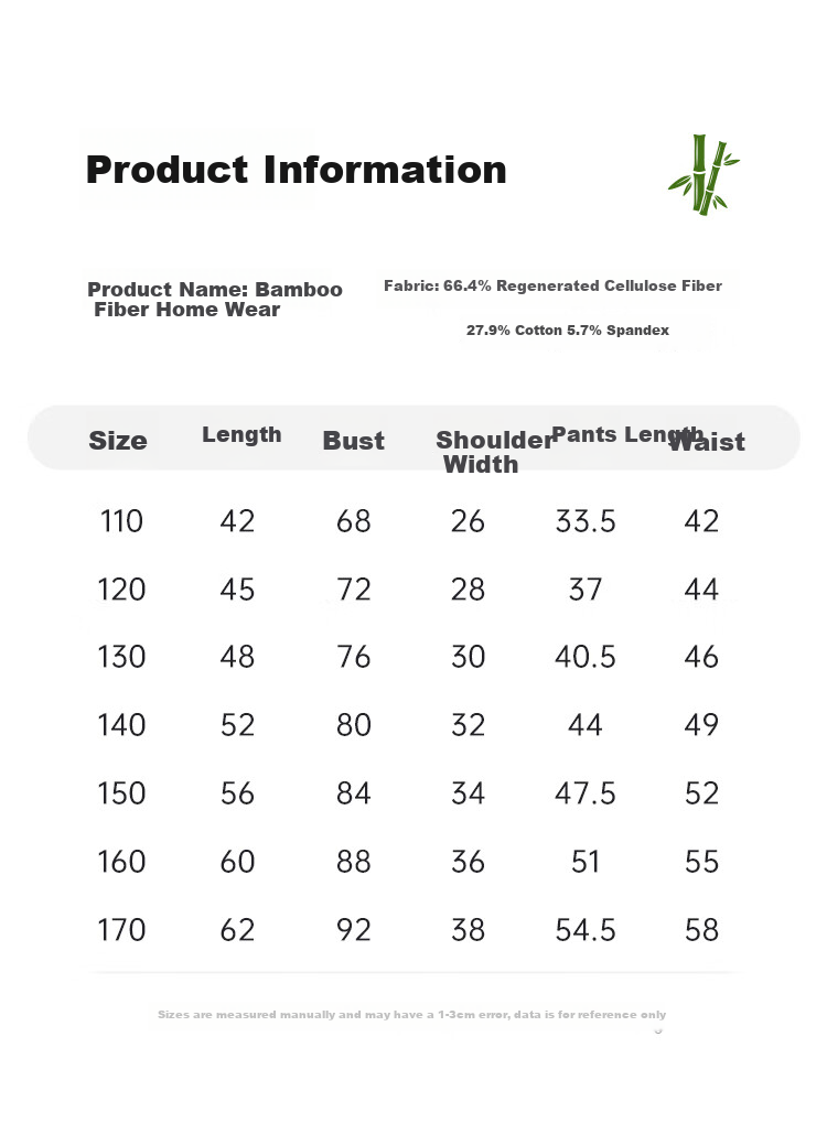 DEESHA [7A Antibacterial Bamboo Fiber Series] Girls' Summer Short-Sleeve Shorts, Big Kids' Loungewear, Skin-Friendly Pajamas 5