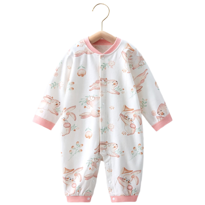 Beitaisi Baby Clothes Spring And Autumn Outfit, Infant Onesie Pure Cotton, for Newborn Boys And Girls, Small Age All-Season Pajamas Romper