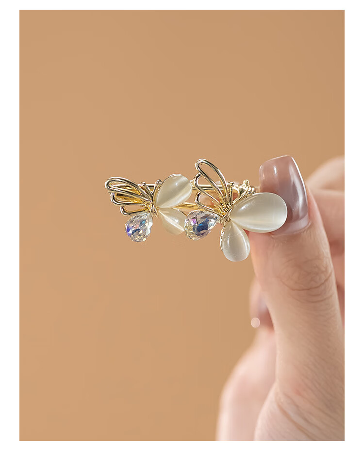 CHIMERA Butterfly Hair Clip Fairy Side Bang Clip Hairpin Hair Accessories for Women Birthday Gift 4