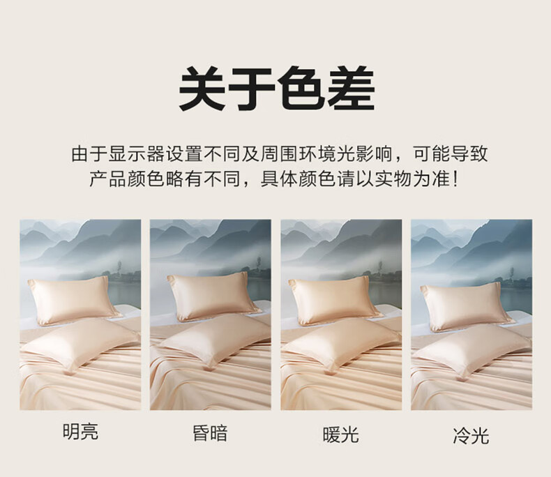 Bailisi Pillowcase, 60S Pure Cotton 100% Long-Staple Cotton Pillowcase, Class A Bedding, Satin Breathable Home Double Pillowcase 21