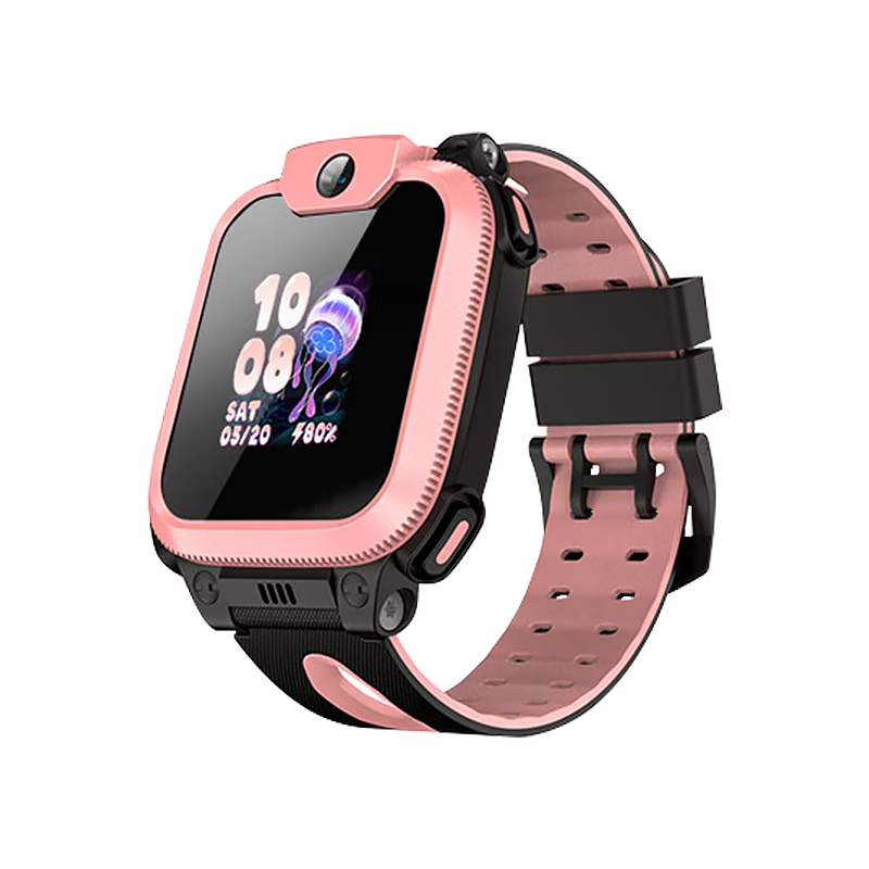 MSSM Silicone Watch Strap for Xiaotiancai Kids Phone Watch Z11/Z10/Z9/Q2A/Z8A/Z7S/Z6/Z3/D3/Q2A/Z6S Accessories Nebula Pink