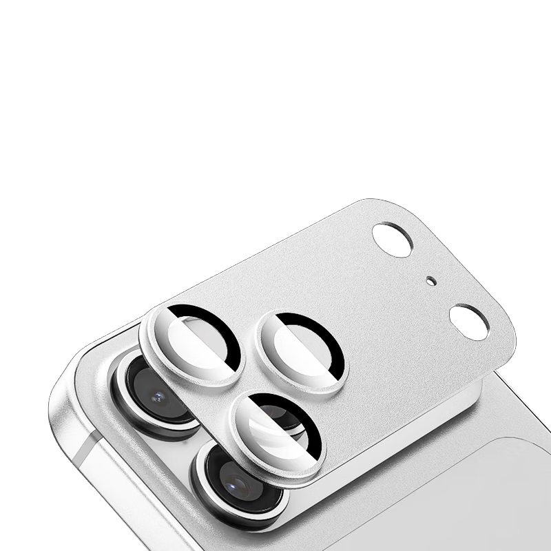 Защитная пленка для камеры Smorss [AR Enhanced - Silver] из закаленного стекла для Apple iPhone 17 Pro Max, защита задней камеры, высокая четкость, износостойкая, защита от царапин