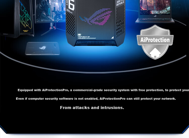 ROG [Renewal Subsidy] ROG Cube Tri-Band 10 Gigabit Gaming Distributed Parent-Child Router | Whole-House WiFi 6 Set, Gigabit Wireless Aimesh Flexible Routing System 25