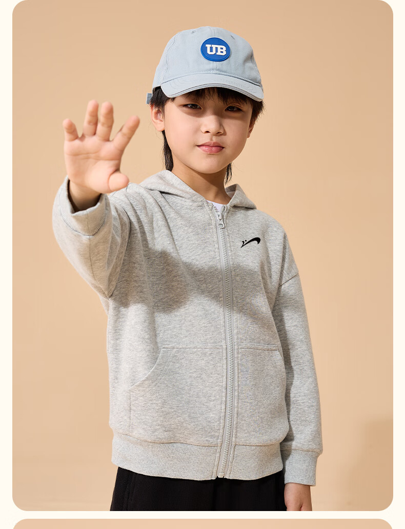Guirenniao Children's Clothing Set, Spring And Autumn Style, Girls' Jacket, Casual Kids' Outerwear, Spring Hooded Cardigan for Older Children, Sports Spring Outfit 14