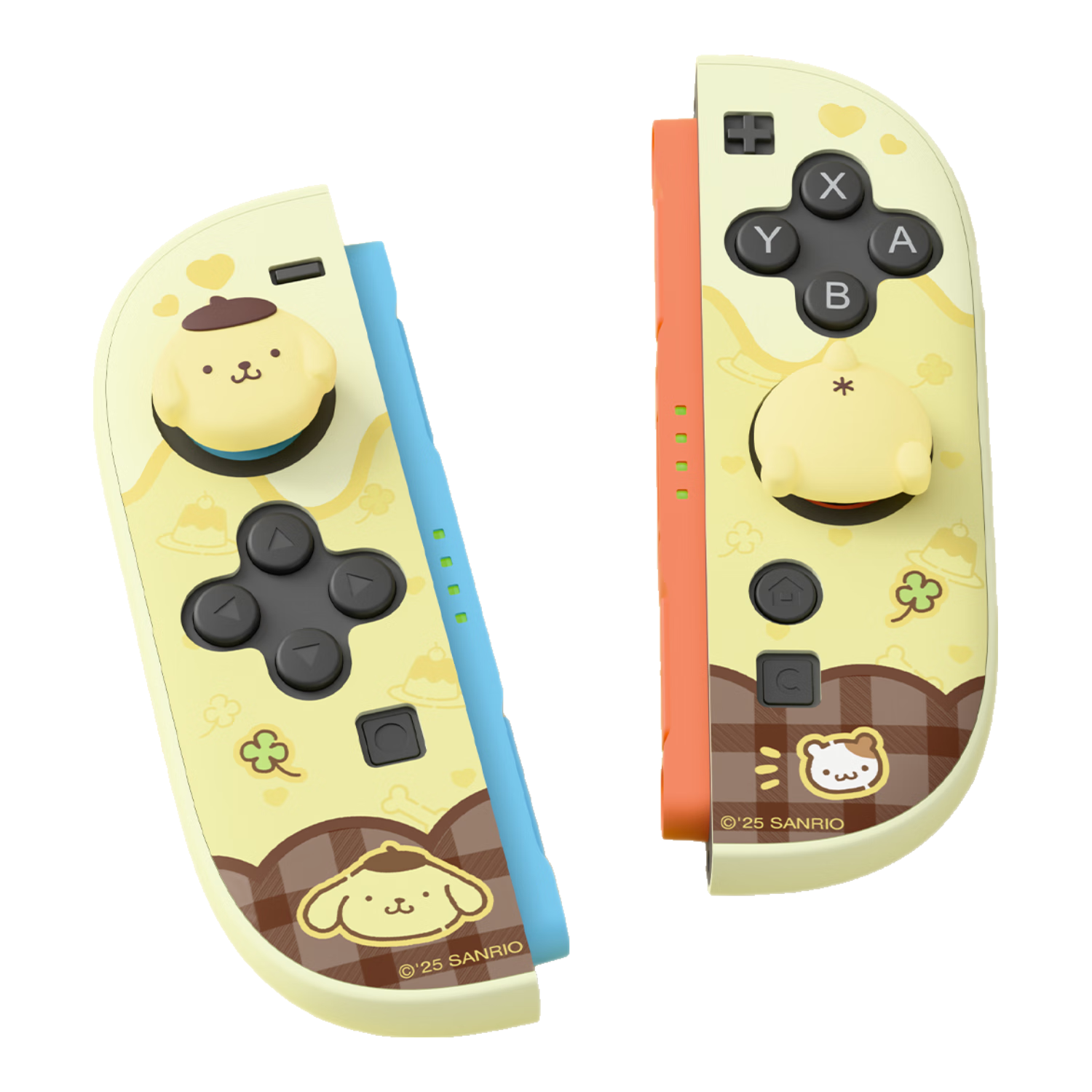 Jixiang Switch 2 Joystick Cap, Pudding Dog Joy-Con Handle Joystick Cap Silicone Protective Cover NS2PRO Button Cap Anti-Sweat Non-Slip Coolomi Sanrio Collaboration Joystick Cap