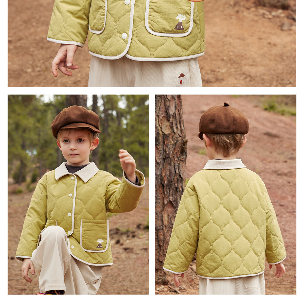 Beitais Kids Jacket 2025 New Boys Girls Windproof Warm Thick Winter Coat Baby Padded Cotton Jacket 6