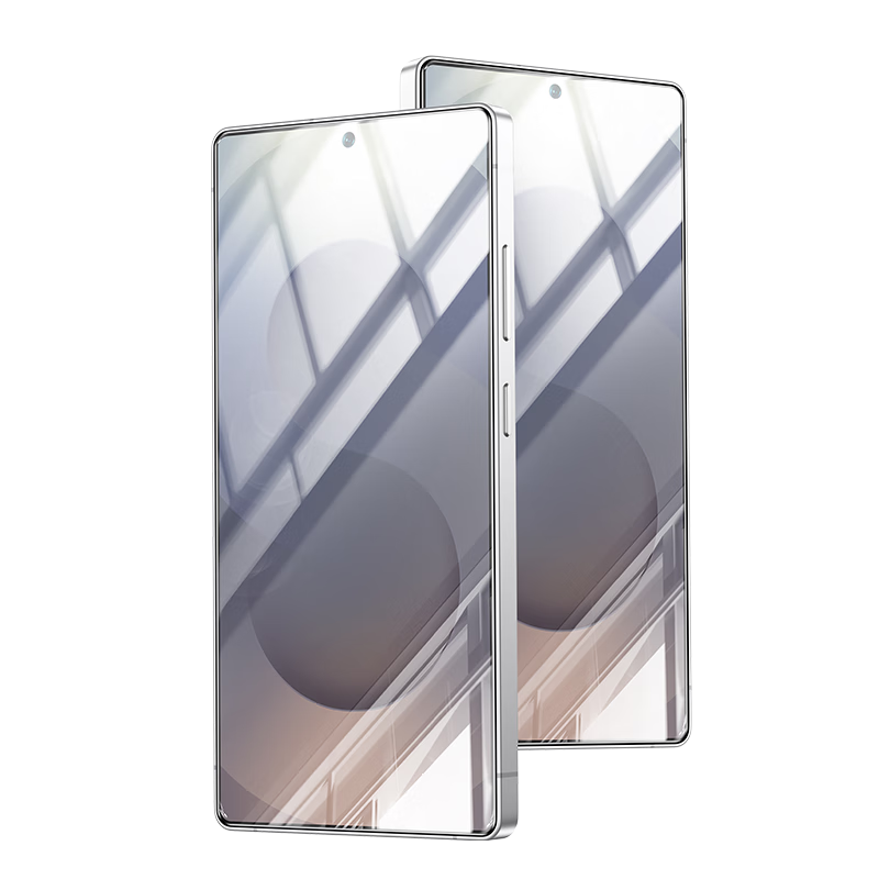 Shanmo Tempered Glass Screen Protector for Samsung Galaxy S24 Ultra, High-Definition Full Glass Anti-Shatter Anti-Fingerprint, Two-Pack with Application Tool Included