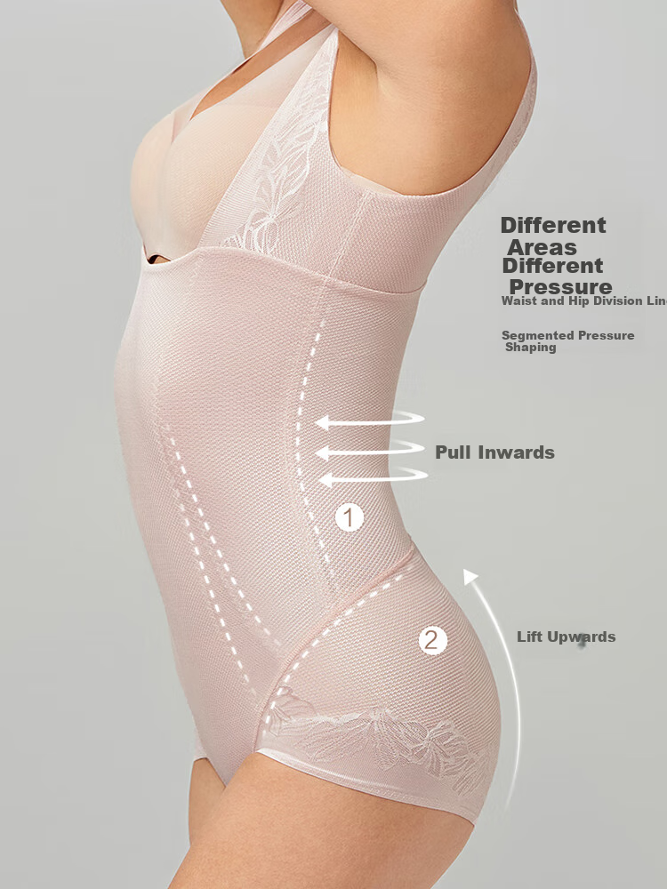 Aimer Women's Shaping Bodysuit with Tummy Control And Butt Lifting, AM358961, Black, Size 165 9