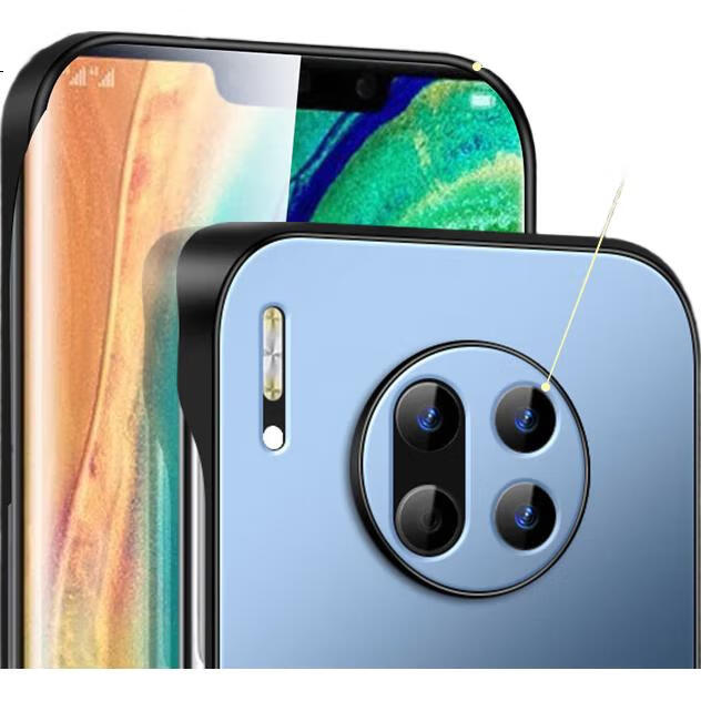 Чехол для Huawei Mate30 Pro/Mate30e Pro Shangsu, AG матовый, противоударный, черный