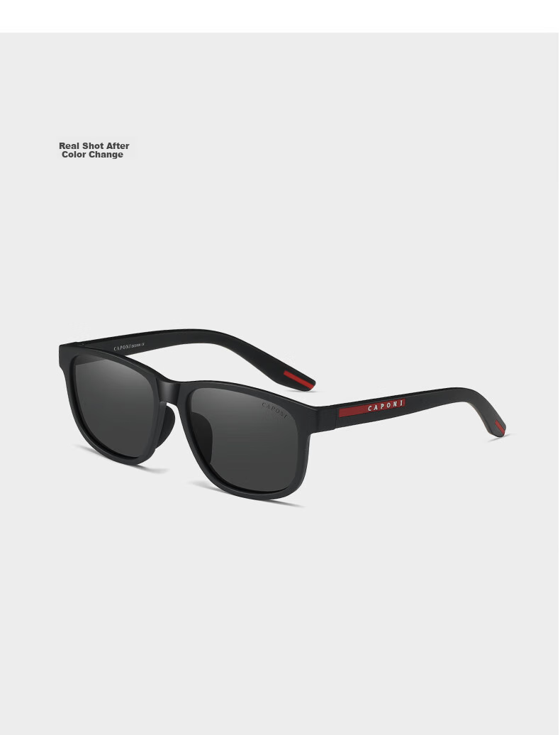 CAPONI Polarized Sunglasses for Men And Women, Driving Sunglasses, Hiking Running Sports Glasses, Protective Goggles, UV Protection, Sun Protectio 14