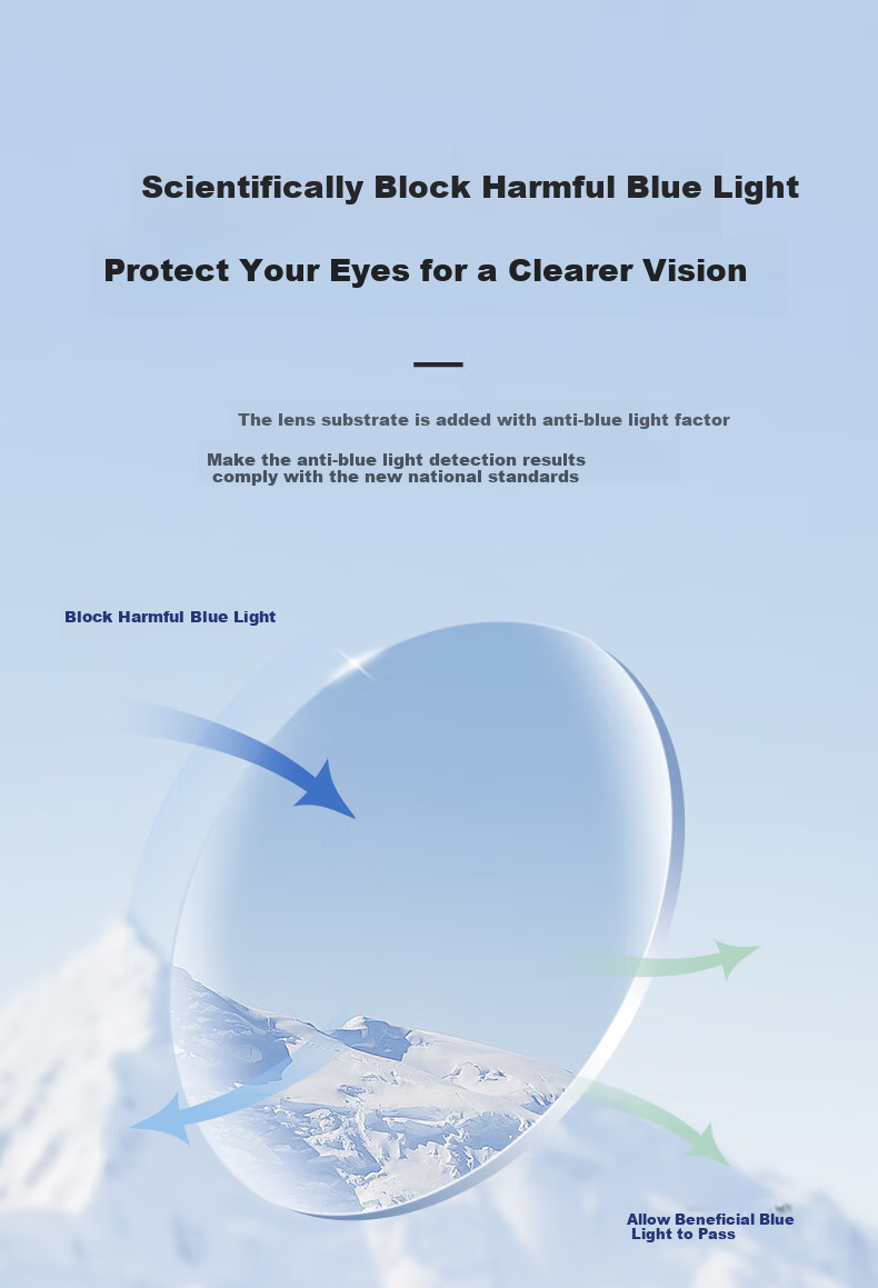 HLA Ultra-Light Reading Glasses for Men And Women, High-Definition Anti-Blue Light Reading Glasses for Presbyopia 3