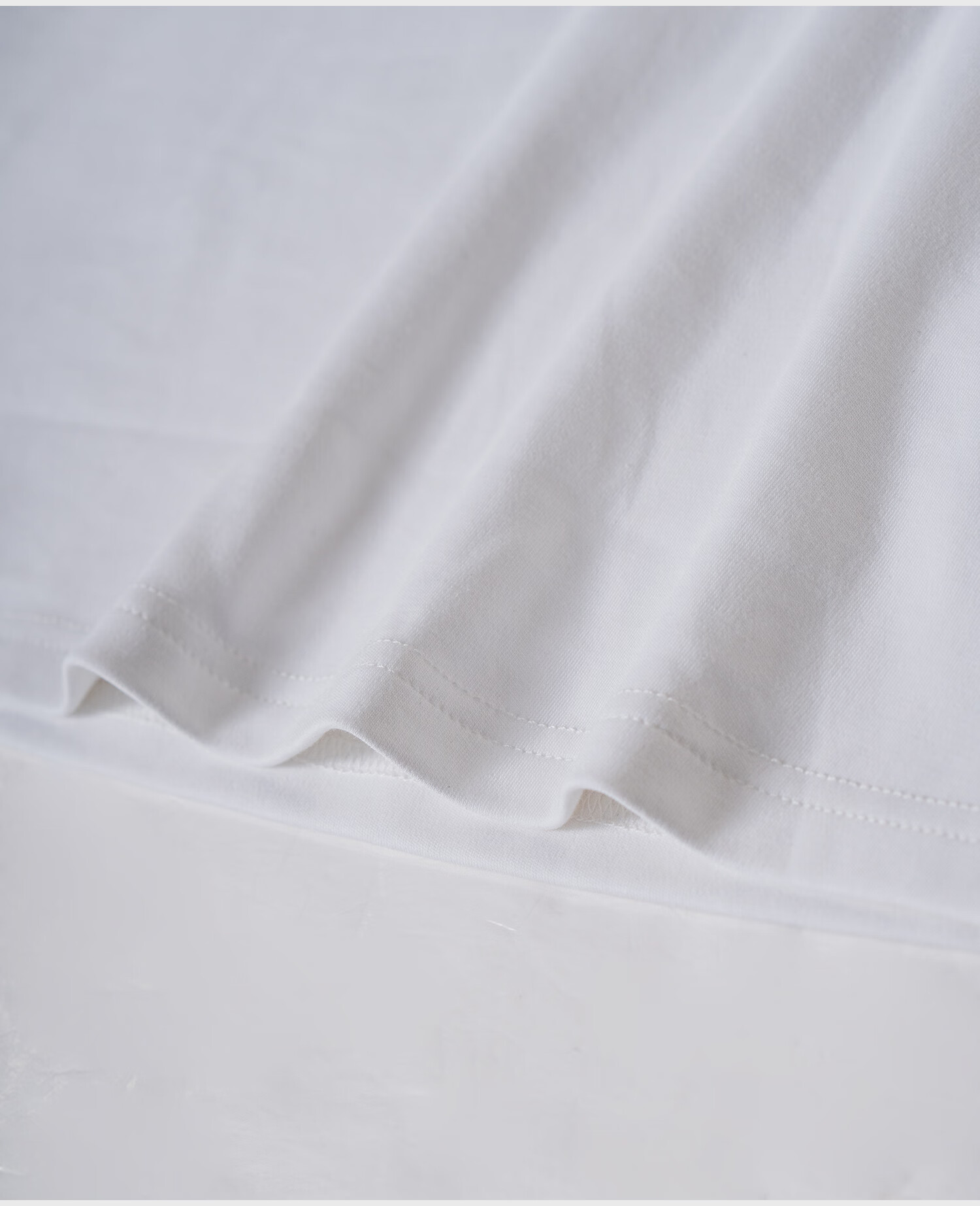 ROEYSHOUSE Women's Basic Shoulder T-Shirt Summer Simple Versatile Short Sleeve Top 08669 White 2XL 14