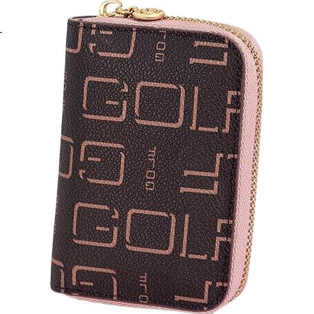 GOLF Картхолдер женский, кошелек для монет с принтом, многослотовый, сумочка, клатч, подарок на День Святого Валентина