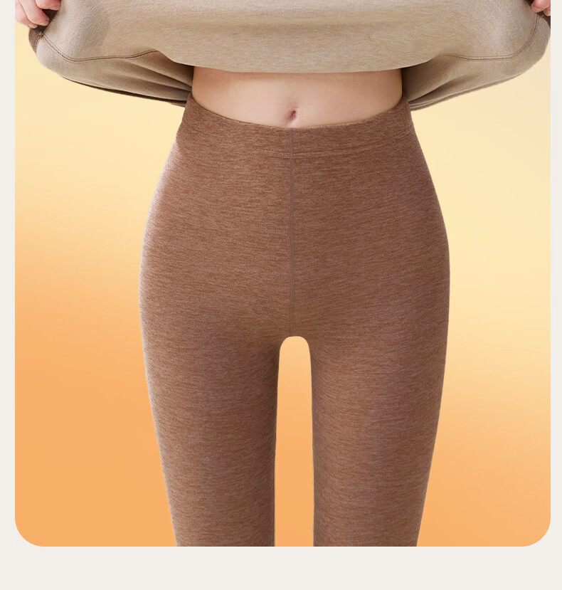 MiiOW Thermal Cashmere Silk Underwear Set Autumn Winter Thickened High Neck High Waist 2025 New Style 23