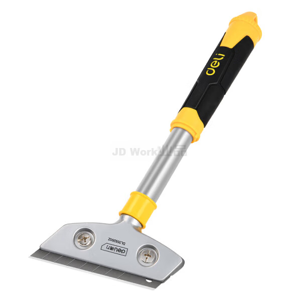 DELIGONGJU Heavy-Duty Aluminum Alloy Cleaning Scraper (With Screwdriver), 260mm, DL359260Z