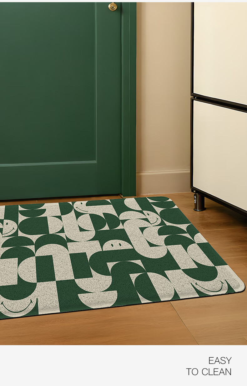 Dajiang Entrance Mat, Doorway Foot Mat, Cartoon Fun Entryway Mat, Silk Loop Doormat, Non-Slip Entrance Mat, 80x120cm 5