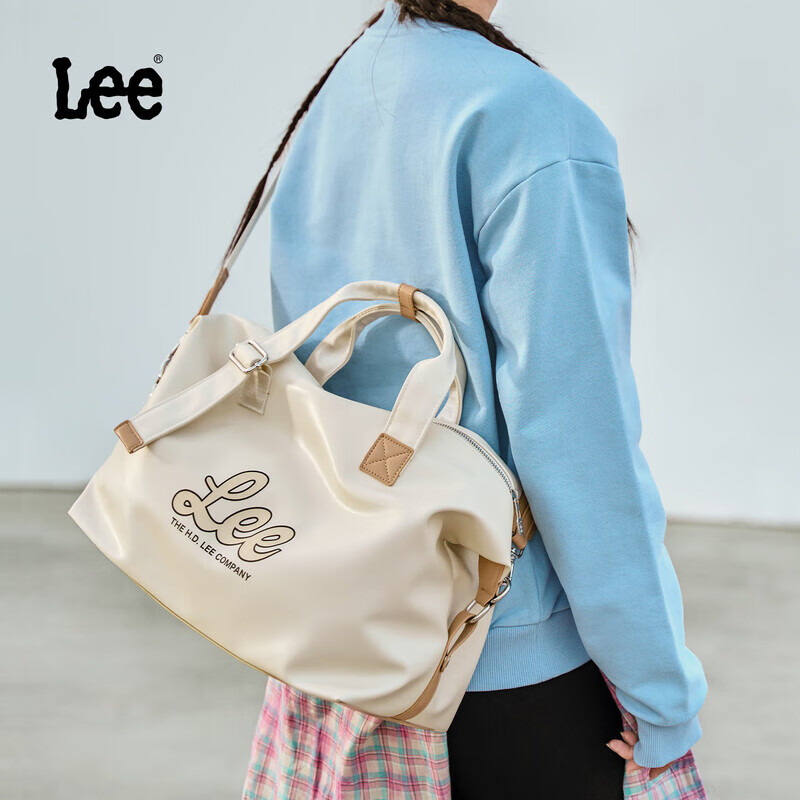 Lee Casual Sports Bag Fitness Bag Handbag Crossbody Luggage Bag Trendy Brand [Spring Fashion New] Gift for Girlfriend Or Wife