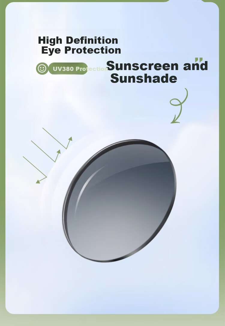 FESETE Folding Sunglasses, UV Protection Sunglasses for Men And Women, Driving Glasses, Light-Blocking Sunglasses for School 6