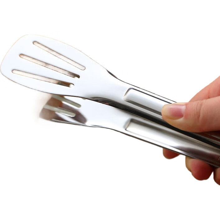 Кухонные щипцы Onlycook из нержавеющей стали 304, многофункциональные, для стейка, барбекю, хлеба, удлиненные и утолщенные, термостойкие, 28.5 см