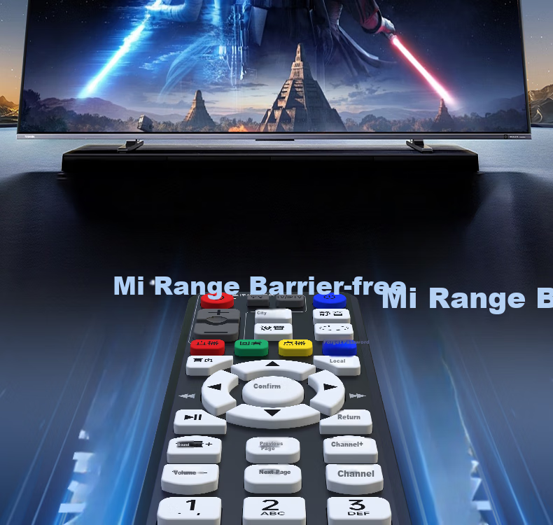 Dongpuli China Telecom All-Purpose Network Set-Top Box Remote Control Compatible with Huawei, ZTE, Fenghuo, China Telecom IPTV Universal Telecom Set-Top Box Universal Remote Control 4