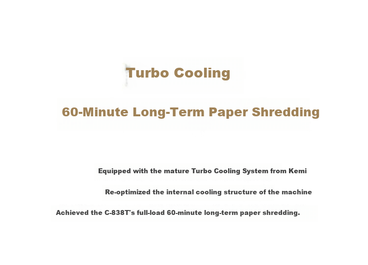 Kemi Paper Shredder, Continuous Shreds for 60 Minutes, Office-Specific Large Commercial Shredder for Business And Home Use, Document Shredder, 2*10mm, 20L, C838T 6