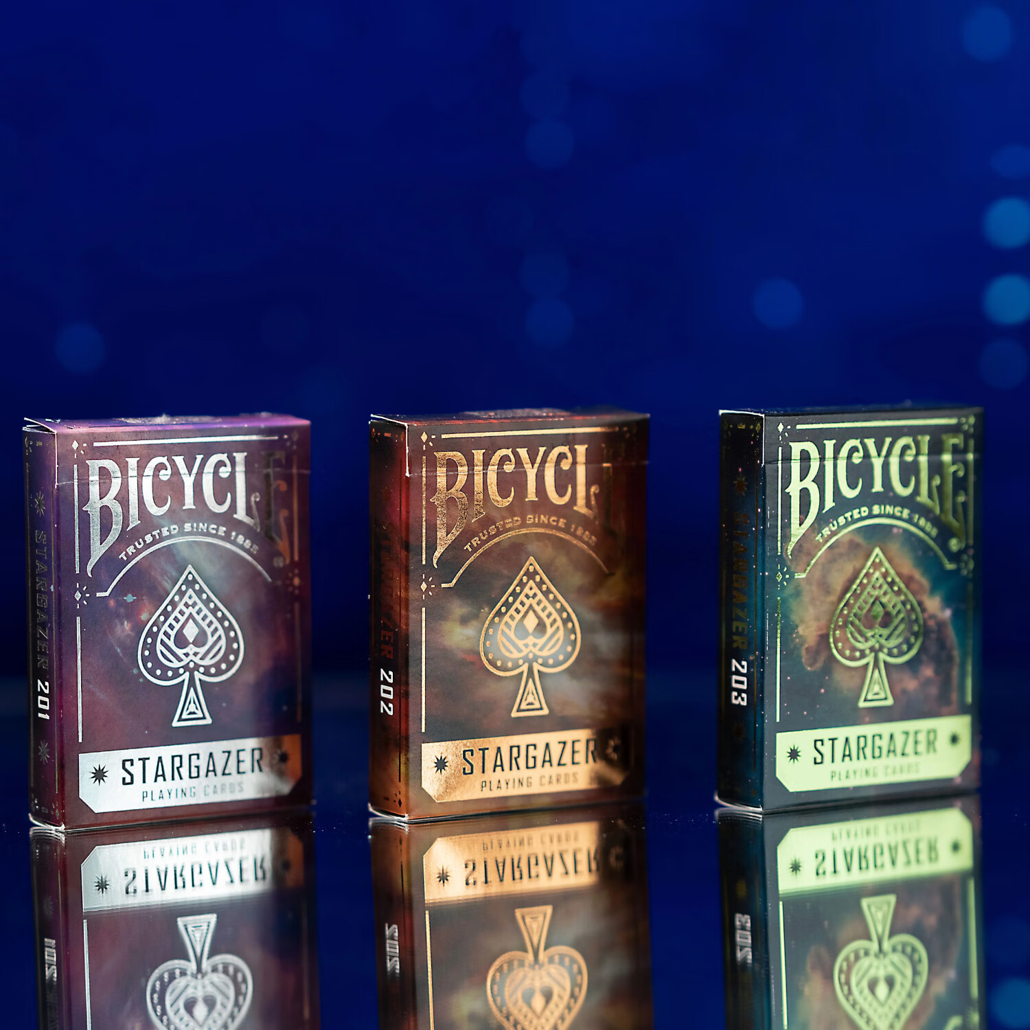 BICYCLE Bicycle Playing Cards Nebula Magic Cut Boat Base Practice Card Collector Stargazer 203
