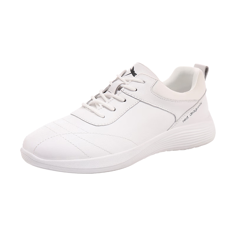 Red Dragonfly Women's White Thick-Soled Breathable Trendy Lightweight Comfortable Sports Casual Shoes EXB350322 Size 39