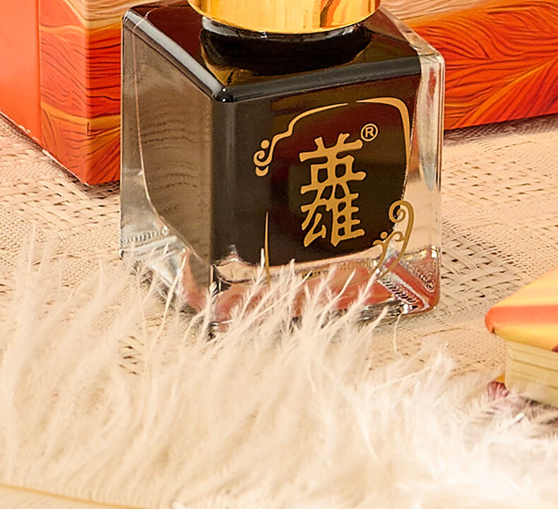 HERO Graduation Gift Fountain Pen Huaxia Land Danxia Series Luxury Business Gift Men Women Birthday Signature Ink Notebook Gift Box Siyeblack 14