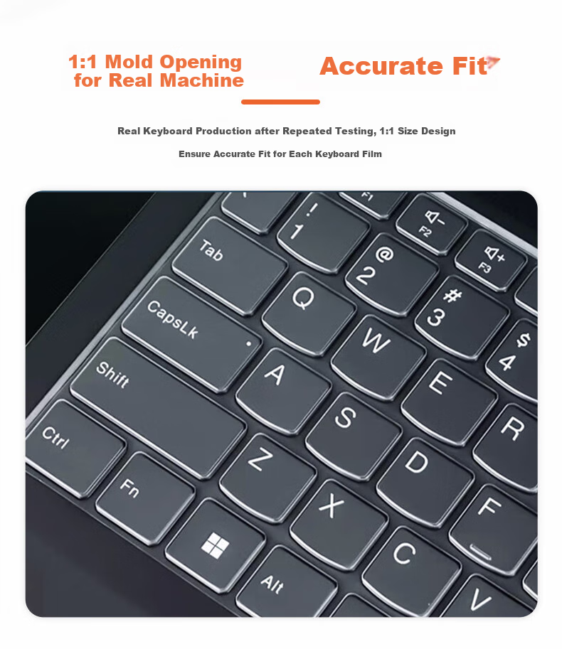 ECOLA Lenovo Keyboard Cover, Weixi 14-Inch (2020 Model)/Weixi Pro-13.3 Inch TPU Keyboard Protective Film, Dustproof And Waterproof EL025 4