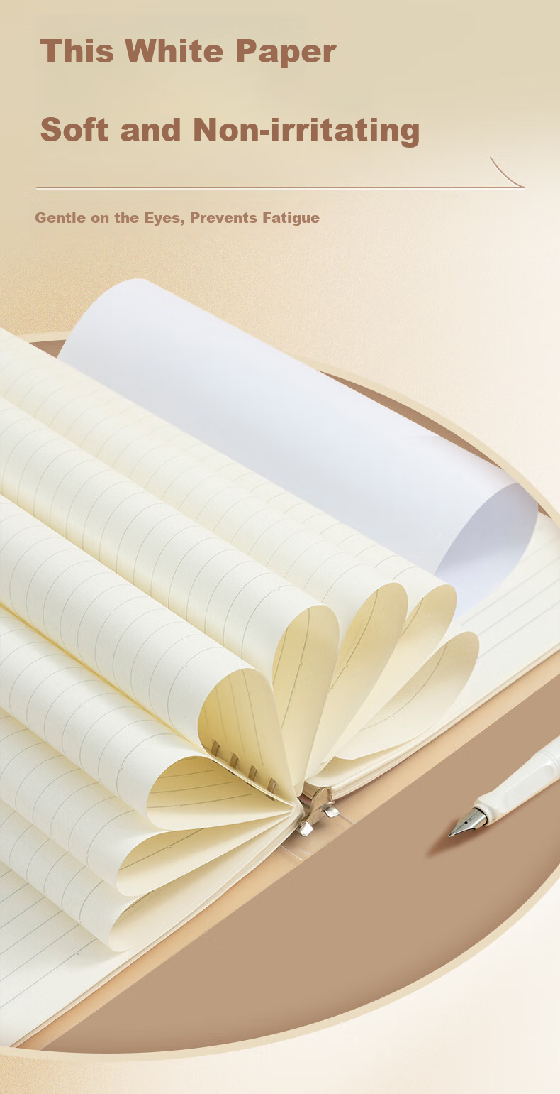 M&G Stationery B5/100 Sheets Loose-Leaf Notebook Refill Paper for Exam Preparation, Homework, Lined Pages, Single Book HB5A10A Essential for Exams 7