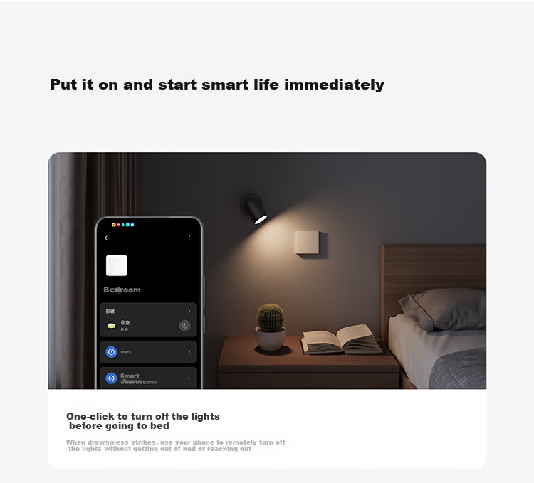 MI Smart Switch (Triple) Integrates with Mijia, Ultra-Long Lifespan, Switch Panel, Requires Gateway 12