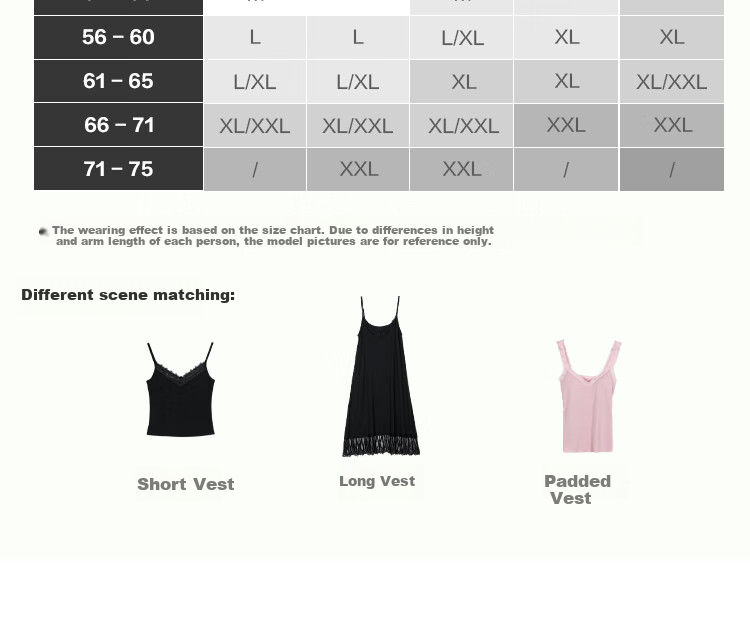 Hodo Women's Vertical Striped Slimming Versatile Camisole, Summer Solid Color Soft Cotton Lace Inner Layer, Elegant White 165 11