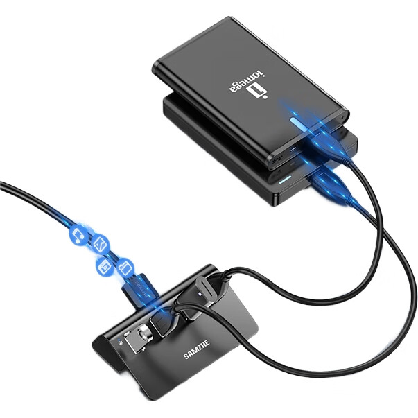 USB-концентратор SAMZHE JXQ-H04, 4 порта USB 3.0, алюминиевый сплав, высокоскоростной