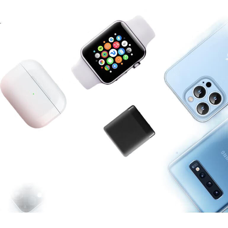 Сетевое зарядное устройство BULL PD20W GNV-AF120 для Apple iPhone 15/14/13/12/11/X/8, быстрая зарядка 20 Вт, черный