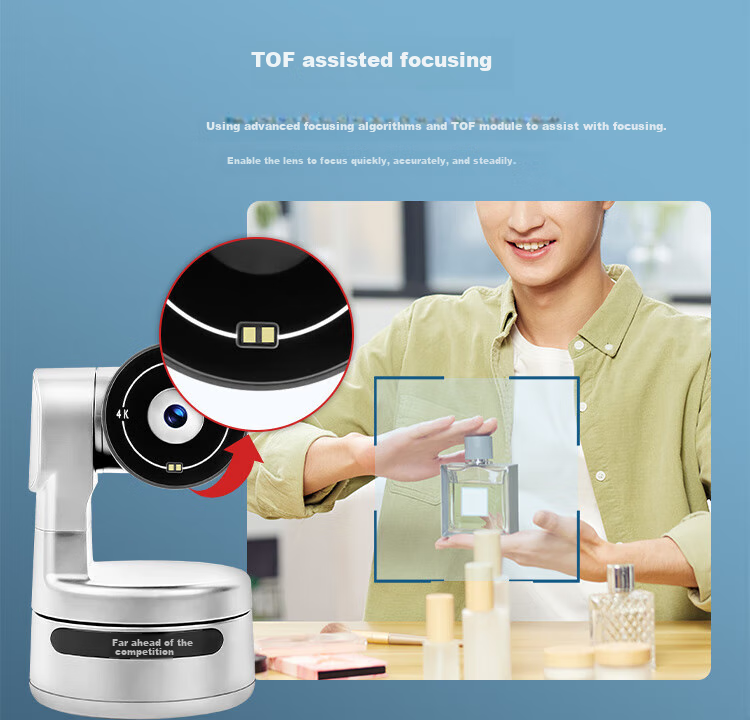 TCHD Video Tianchuanghengda TC-Ai X5 Pro, 4K Live Streaming Camera, Landscape Screen Entertainment Live Streaming Equipment Set, Beauty Filter for Streamers, High-Definition Livestreaming Studio Camera 4