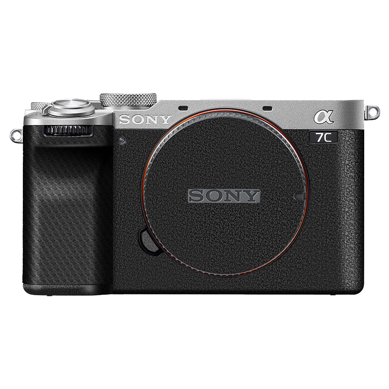 JJC [Imported 3M Material] Transparent Protective Film Skin Sticker for Sony A7C2 A7CII A7C Second Generation A7CR Camera Top Cover Body Accessory