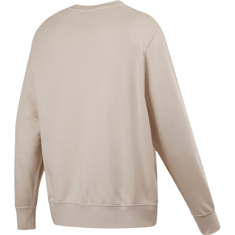 NIKE Men's Crew Neck Spring And Autumn Sweatshirt, Sports Casual, Fashionable Versatile, IB1496-229 Beige M