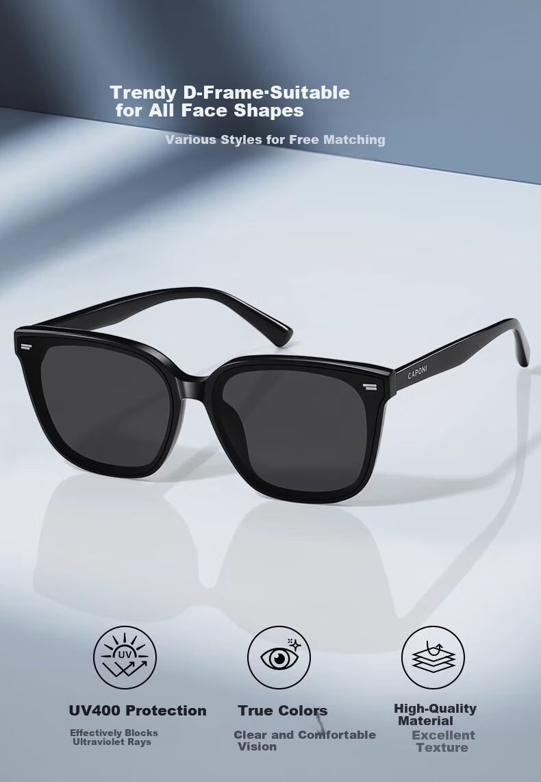 CAPONI Polarized Sunglasses Unisex 2026 New Driving Sun Glasses UV Protection Trendy 11